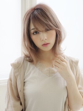 アグ ヘアー ピリカ 千歳店(Agu hair pirca) 《Agu hair》小顔可愛いひし形ウルフミディ♪