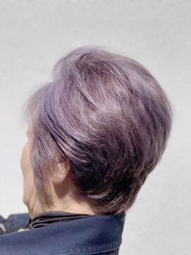 トゥエンティーフォー 泉大津店(24) 大人のパープルヘアカラー