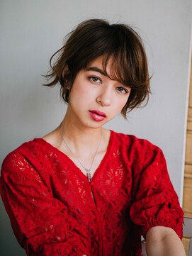 ナウラ(Naurra) 外ハネ!くびれショート/20代/30代/40代/倉敷水島