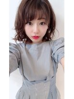 ネイロ 錦糸町(NeiRo)&nbsp;モテ髪カタログピンクベージュボブルフ着物クールショート