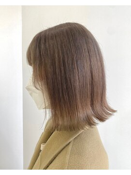 ゲーム 下北沢(GAME) ダブルカラーミルクティーベージュカラーケアブリーチ韓国