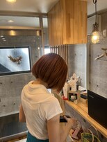 エルド(eld) アルティストカラー【アプリコット】　外国人風カラー