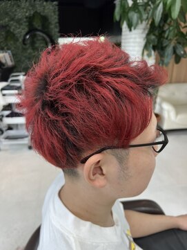 ヘアバイプルーヴ(Hair by PROVE) 赤髪