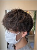 【W_SALON 河原町】ゆるめ パーマ マッシュ