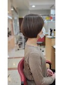 大人ショートボブ