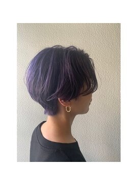 ソル(sol) ブルーバイオレットハンサムショート