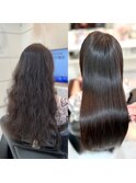 【ONE HAIR】ONEHAIR式艶髪特化縮毛矯正☆