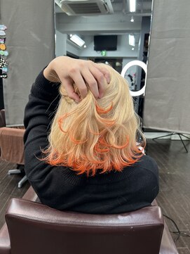 テテ(TETE) 裾オレンジ