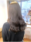 ナチュラルブラウンカラー/透け感カラー