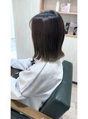 切りっぱなしボブ