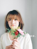 ゴーグッド(GO GOOD.)&nbsp;ボブ×透明感カラー