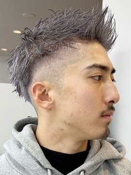 ウィコ 新宿(WICO) グレーメンズカラー[新宿駅/アッシュブラック/カルマパーマ]