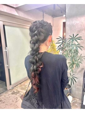 レゴ(REGO) ８ッ編みポニースタイル