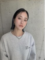 ガルボ ヘアー(garbo hair)&nbsp;ボブ黒髪切りっぱなし高知美容院10代20代