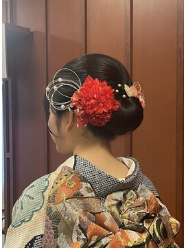 ジュール イオンモールKYOTO店(Jour) 和装シニヨン