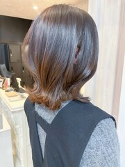 福山人気酸性ストレート髪質改善韓国前髪カット巻き髪20代30代春