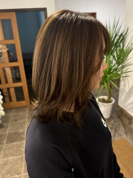 レヴリエロ(Levriero) ミディアムレイヤー×ハイライトカラー