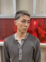 メリケンバーバーショップ トーキョー(MERICAN BARBERSHOP TYO)&nbsp;BURG 【テクスチャーボウズ/テーパーフェード/ハイトーン】