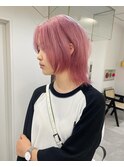 一度はやってみたい“ピンクカラー”