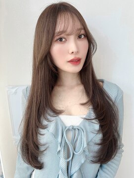 バイオレット 表参道店(Violet) ザクザクレイヤー小顔ロングレイヤー内巻き韓国レイヤーUC-5