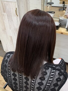 スカイ(SKY) 暖色カラー/ピンクブラウン/髪質改善