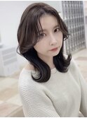 【山田悠】韓国くびれヘア◎