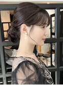 #ヘアアレンジ/アレンジ/結婚式/パーティヘア/あみおろし