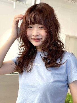 トリッカ シブヤ(TRICCA SHIBUYA) パーマ/ナチュラルパーマ/ウェーブパーマ/簡単スタイリング/前髪