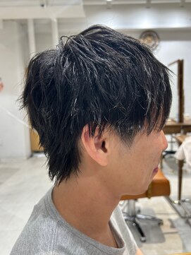 ネイロ 北千住(NeiRo) ツイストパーマツーブロックセンターパートスパイラルパーマ