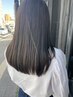 【学割】カット＋縮毛矯正ストレートパーマ＋トリートメント　￥15000