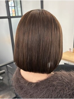 エスカーラ 町田(THE ESCALA)の写真/技術に差が出るボブやショートも経験豊富なスタイリストにお任せ*[町田駅/ダブルカラー/ショートボブ/韓国]