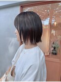切りっぱなしボブ