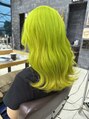 ラウル(Laulu) ライムグリーン /佐倉/臼井/学割U24/ブリーチ/ハイトーン/派手髪