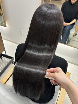 ミリ 奈良店(mm) グレージュ/暗髪/艶髪/近鉄奈良/学割/奈良/髪質改善