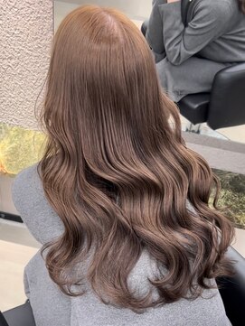 ペレ アネックス 大阪梅田茶屋町店(PELE ANNEX) くびれヘア/アプリコットオレンジ/夏のヘアアレンジ/梅田