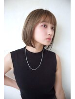 アール 北千住店(ar)&nbsp;ミニボブ＋グレージュ/ベージュ[北千住]