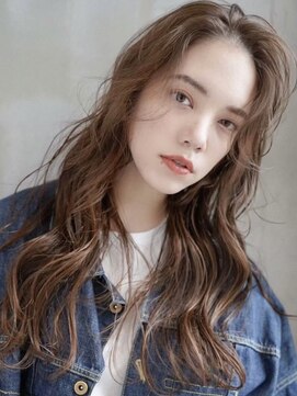 ギークス(GEEKS) 【GEEKS渋谷】ロングレイヤー/マロンベージュ/20代30代/冬カラー