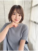 ゆるパーマボブ