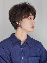 インセプション 銀座(INCEPTION)&nbsp;前下がりショート・ボブ/絶壁解消/前髪あり/40代/30代/内巻き