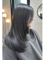 ナイロン 西葛西店(NYLON.)&nbsp;【笠原】透け艶グレージュ×色気レイヤー