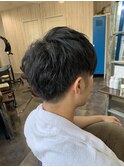 波巻きツイストスパイラル/ニュアンスパーマ[浅草]