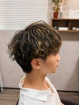 モニカ 天王町店(Monica)&nbsp;メンズスパイラルパーマ×ハイライト#完全個室#天王町