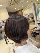アッシュ 元住吉店(Ash) 縮毛矯正×ショートボブ