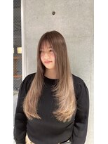 ウル ララス 二子玉川(uru laras)&nbsp;海外風ミディアム顔まわりレイヤー