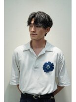 ブリードトウキョウ 亀戸店(BRYD TOKYO) センターパートシャドウパーマツイストスパイラルフェザーパーマ