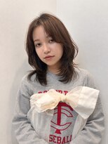 ベル 銀座5丁目店(Belle)&nbsp;顔まわりで魅せる、抜け感ミディアムレイヤー