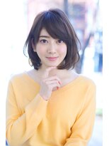 フォルテ ギンザ(FORTE GINZA) 【FORTE 銀座】人気No1ワンカールボブ♪耳かけでスッキリ小顔に