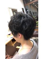 ヘアー クラージュ(hair courage) ショートパーマスタイル