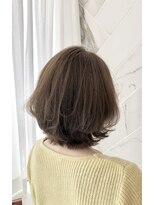 ジーナ セントラル銀座(Zina)&nbsp;ボブ＊巻きアレンジ＊シアーグレージュ【ZinaCENTRAL】