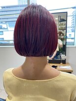 ヘアサロン ムク(HAIR SALON.MuKu)&nbsp;大人可愛いミニボブハイトーンボブ